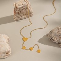 Collier Y en chaîne à maillons en acier inoxydable 304 pour femmes
