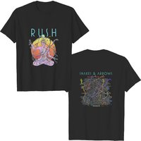 Rush Unisex Tee: Snakes & Arrows Tour 2007 for Men — Mens T Shirts