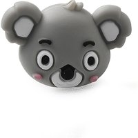 Perles Koala en Silicone pour Colliers DIY, Gris — Perles à bijoux