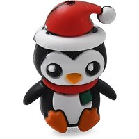 Perles Focal en Silicone Thème Noël, Pingouin pour Colliers DIY