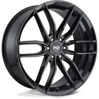 Niche M209 Vosso Gloss Black Wheels - 22x9.5 - 6x139.7 - 30 Offset — Wheels & Rims