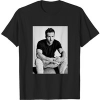 T-shirt Classique Ryan Reynolds pour Hommes en Noir — T-shirts pour hommes