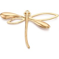 Réglages de cabochon en acier inoxydable 304 en forme de libellule — Accessoires pour bijoux