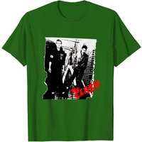 T-shirt The Clash pour hommes en vert irlandais