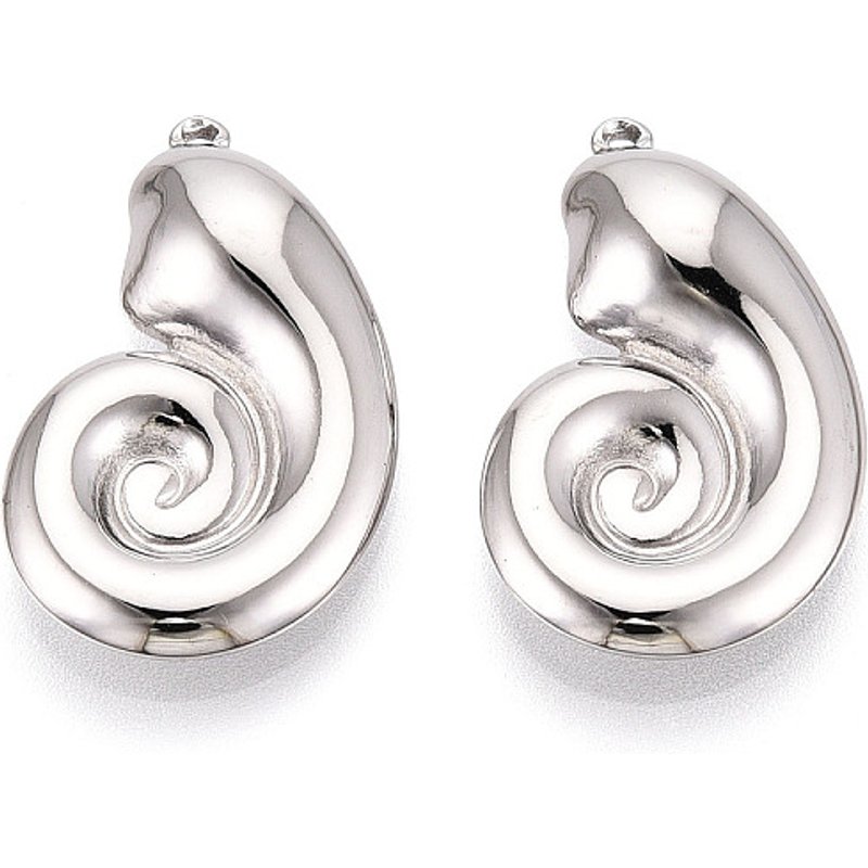 Pendentifs Escargot en Acier Inoxydable 304, 29x18mm, Trou: 1.2mm — Breloques et pendentifs