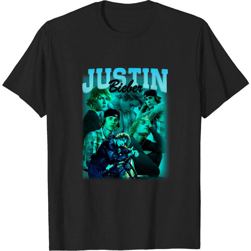 T-Shirt Concert Justice Tour 2022 de Justin Bieber pour Hommes — T-shirts pour hommes