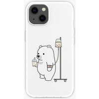 Boba Bear Loves Boba Too Much! iPhone Case — Phone Case