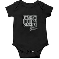 Straight Outta Omaha - Berkshire Hathaway Buffett Onesie