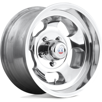 US Mag U101 Indy Polished Wheels - 15x10 - 5x114.3 Bolt Pattern