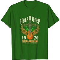 Uriah Heep Unisex Tee for Men in Black