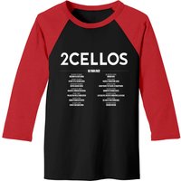 2CELLOS Dedicated US Tour 2022 Baseball Tees for Men