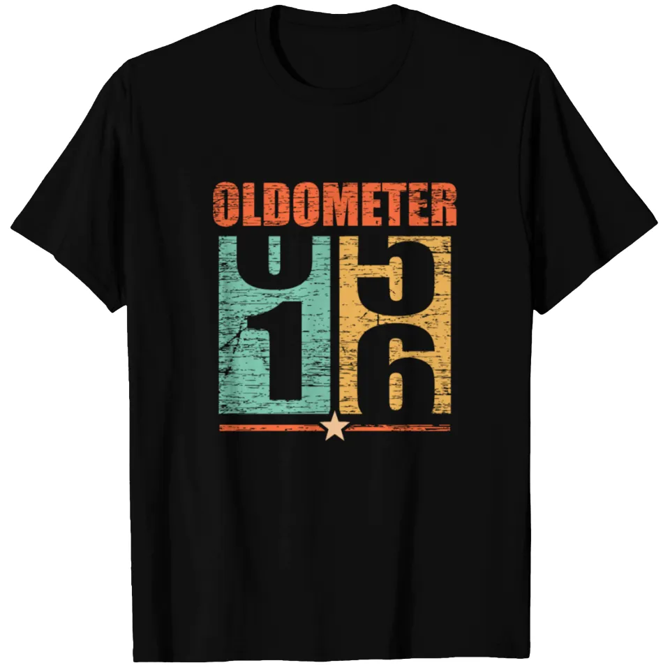 16th Birthday T Shirt Men's Heavyweight Black