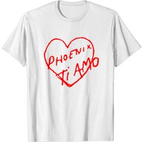Phoenix Ti Amo T Shirt for Men in Black