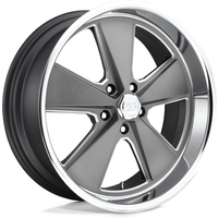 US Mag U120 Roadster Matte Gunmetal Wheels - 18x8 - 5x120.65 — Wheels & Rims