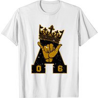 T-shirt noir Alpha Fraternity Phi Men's Alpha Frat 1906 — T-shirts pour hommes