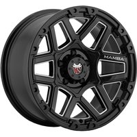 Roues Mamba 595MB M23 Noir Brillant - 18x9, Motif de Boulon 6x139.7 — Roues et jantes