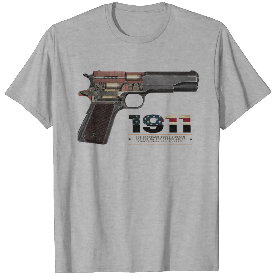 1911 T Shirt Men's Heavyweight T-shirt in Sport Grey