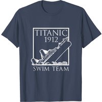 T-Shirt pour hommes Titanic 1912 Swim Team — T-shirts pour hommes