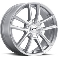 Platinum 436S Gemini Silver Wheels - 16x7 - 5x112 Bolt Pattern