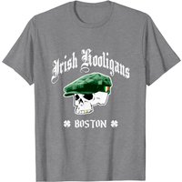Irish Hooligans Boston T Shirt for Men - Black