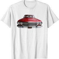 T-Shirt Red 1963 Impala Lowrider pour hommes — T-shirts pour hommes