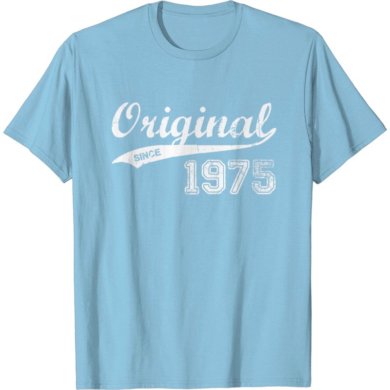 T-Shirt 1975 pour hommes en noir — T-shirts pour hommes