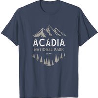 T-Shirt Vintage Acadia National Park Est 1916 pour Hommes — T-shirts pour hommes