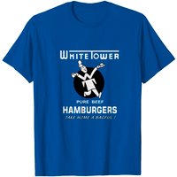 T-Shirt pour hommes White Tower Hamburgers