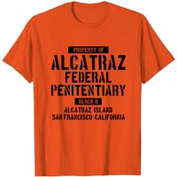 T-Shirt Alcatraz Établissement Pénitentiaire 1934 San Francisco pour Hommes — T-shirts pour hommes