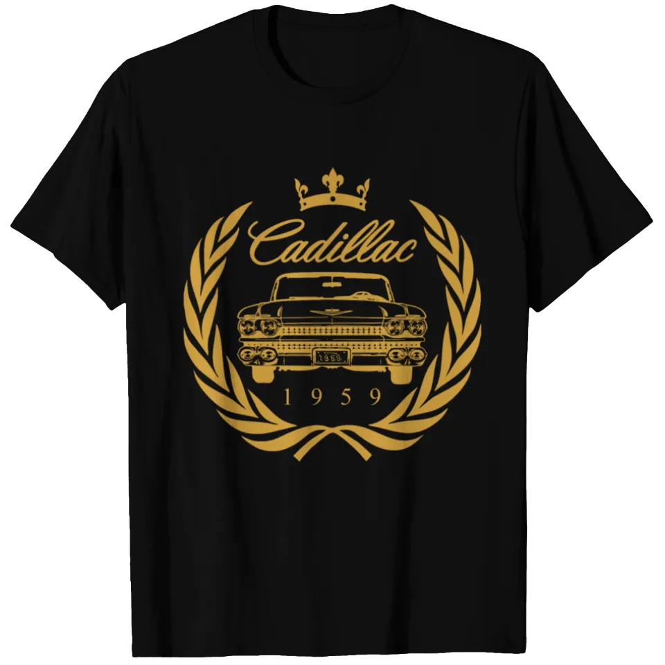 T-shirt lourd noir pour hommes 1959 Classic Car — T-shirts pour hommes