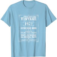 T-Shirt Vintage 1972 Premium pour Hommes
