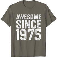 Born In 1975 Birthday Gift T-Shirt — Mens T Shirts