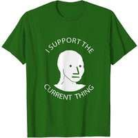 T-shirt pour hommes I Support The Current Thing