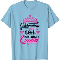 80th Birthday Queen T-Shirt for Men — Mens T Shirts