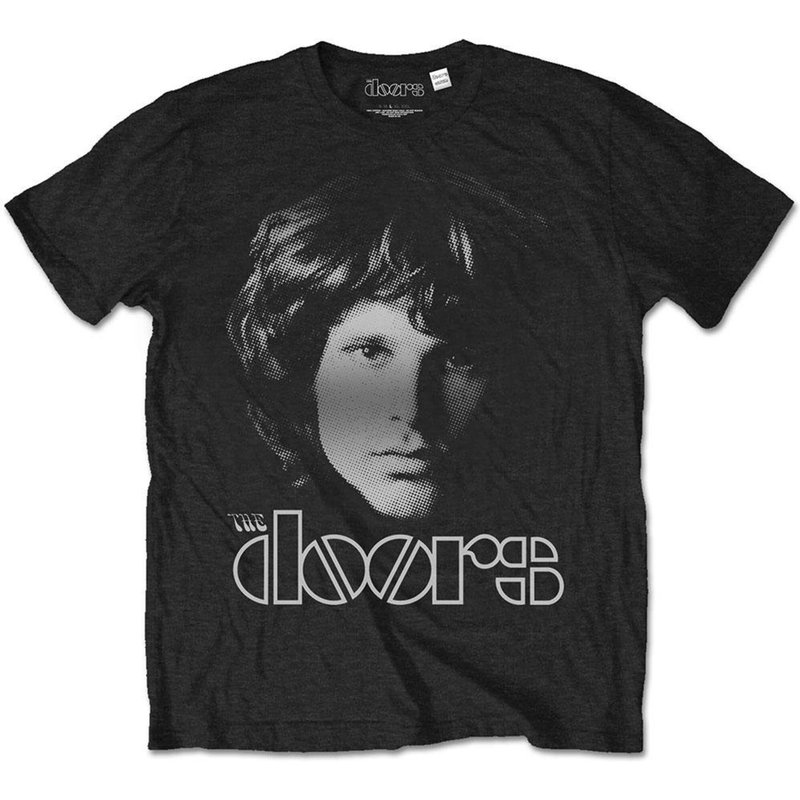 T-shirt unisexe The Doors : Jim Halftone pour hommes — T-shirts pour hommes
