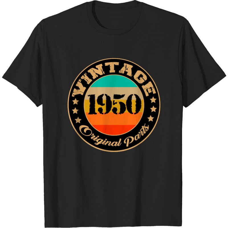 T-Shirt Vintage 1950 Original Parts pour hommes — T-shirts pour hommes