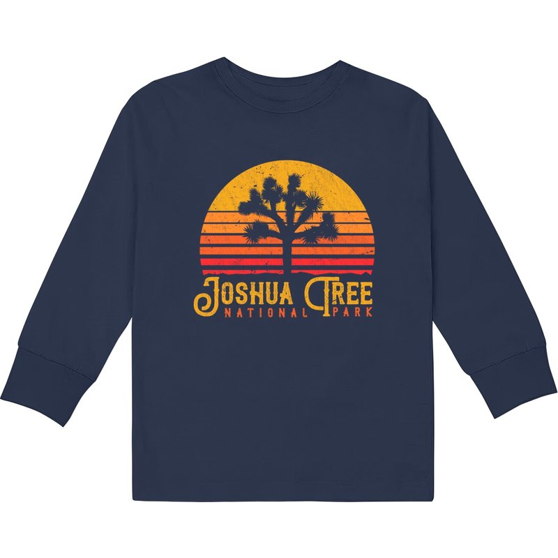 T-shirt à manches longues pour enfants Joshua Tree National Park — T-shirts pour hommes