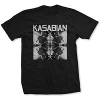 T-shirt unisexe Kasabian : Solo Reflect pour hommes en noir — T-shirts pour hommes