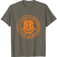 T-shirt Rikers Island pour hommes en noir — T-shirts pour hommes
