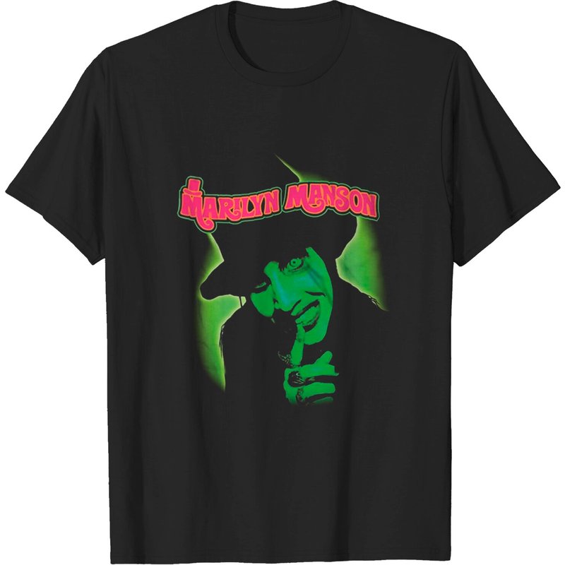 Marilyn Manson Unisex Tee: Smells Like Children for Men — Mens T Shirts