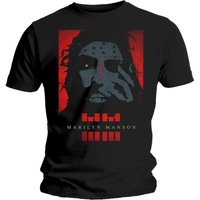 Marilyn Manson Unisex Tee: Rebel for Men in Black