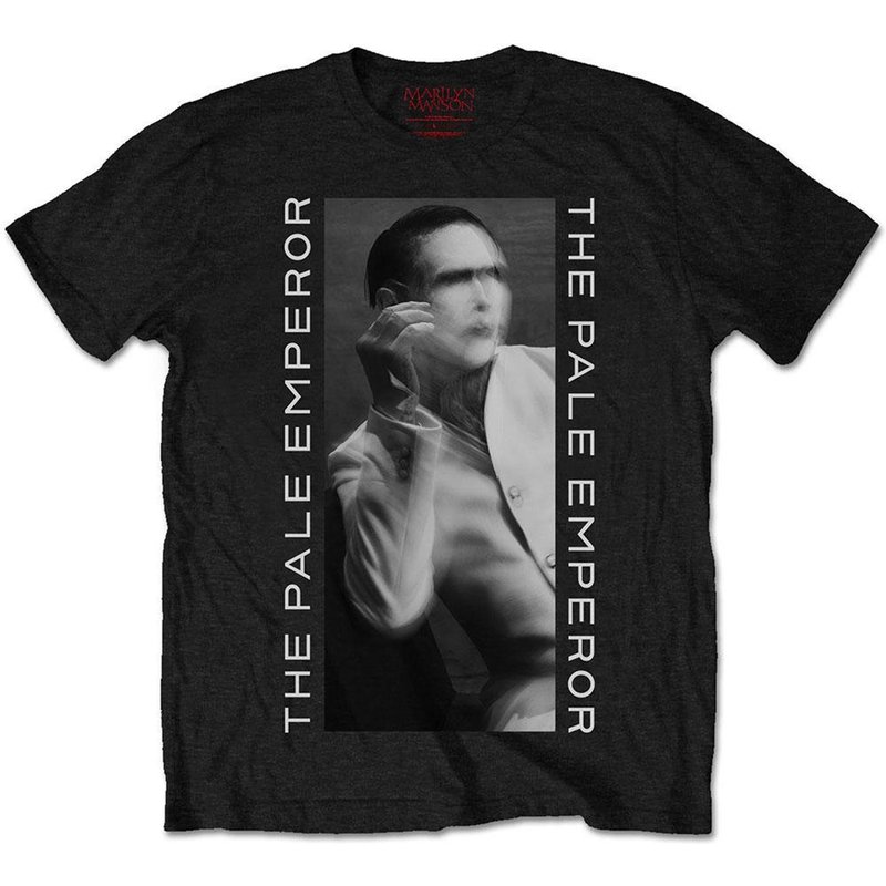 Marilyn Manson Unisex Tee: The Pale Emperor for Men — Mens T Shirts