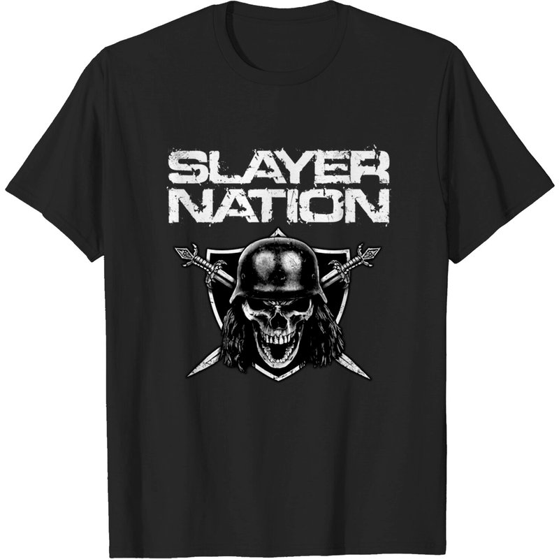Slayer Unisex Tee: Slayer Nation for Men — Mens T Shirts