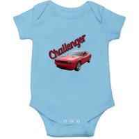 Body bébé Challenger Red avec tissu durable et boutons-pression — Bodys bébé