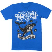Morrissey Men's T-Shirt: Never Giving In/Whale