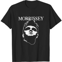 Morrissey Men's T-Shirt: Face Logo in Black