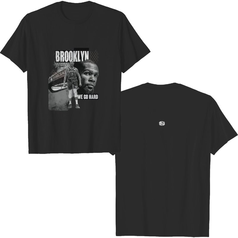 T-shirt unisexe à manches courtes Kevin Durant Nets — T-shirts pour hommes