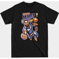 Version noire King James - T-shirt LeBron James pour hommes