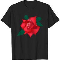 T-Shirt Rose pour Hommes en Noir