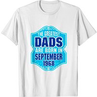 Les Plus Grands Papas Sont Nés En Septembre 1968 T-Shirt pour Hommes